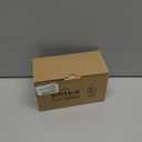 Orange Plastic Battery Operated Flickering Frosted Flameless LED Pillar Candles with Remote Set of 2 for Decor Home Ambience