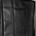 2 Pack URMONA 19"x22" Silicone Mat for Sink, Kitchen Storage and Organization, Shelf Protector for Kitchen and Bathroom, Cat Litter Mat (Black)