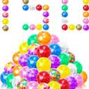 Shappy 150 Pack Mini Stress Fidget Ball Bulk for Adults Stress Balls Set Filled with Water Beads Anti Anxiety and Fidget Balls to Relax Prize Party Favors Birthday Gifts Goodie Bag Stuffers