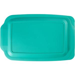 Replacement Lid fits Pyrex 9x13 233 Glass Casserole Baking Dish Container with Tab Handles, for 3-Quart Model 233-PC (Turquoise)