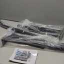 Yes4All Pull Up Bar Wall Mounted - Multifunctional Wall Mounted Pull Up Bar for Home Gym Workout Strength Training Equipment (A. Standard - Black)