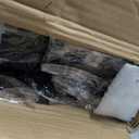 Full Size Bed Frame with Charging Station and LED