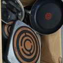 T-fal Signature Nonstick Cookware Set 12 Piece, Oven Broiler Safe 350F, Pots and Pans, Kitchen Cooking Set w/Fry Pans, Saucepans, Saute Pan, Dutch Oven, Griddle, Kitchen, Home, Dishwasher Safe, Black