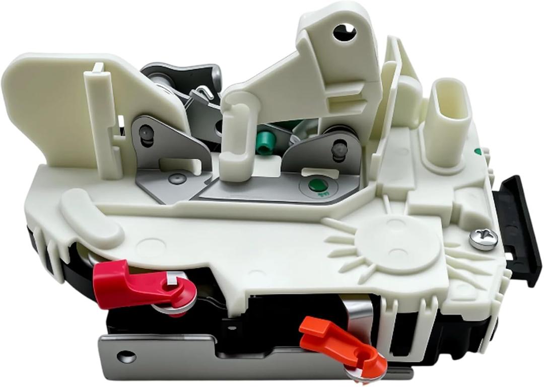 4 Pins Front Left Driver Side Door Latch Lock Actuator Compatible with Jeep TJ/Wrangler/Wrangler JK Replace for 4589277AC, 4589277AD, 4589277AE, 931694, 931-694