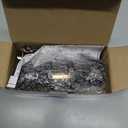 BESTTEN Keyed Entry Door Knob, Entrance Door Lock, Standard Ball, All Metal, Matte Black