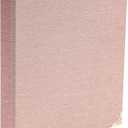 Paper Junkie Light Pink 3 Ring Binder with 1.5 Inch Rings, Decorative Linen File Folder with Gold Hardware for Office Supplies, Planner, Portfolio, 250 Sheet Capacity (11.5 x 10.5 in) - Pink Binder
