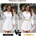 Initlove Wide Stretchy Belt for Women Waist Elastic Waistband for Dresses (Fat Waist 26"-28", Bling Beige Band Gold Buckle)