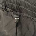 ANRABESS Womens Boho Elastic High Waist Pleated A-Line Flowy Swing Asymmetric Tiered Maxi Long Skirt Dress with Pockets (Medium)