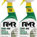 RMR-86 Instant Mold and Mildew Stain Remover Spray - Scrub Free Formula, 2 Pack - 32 oz