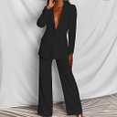 Pants Suits for Women Dressy 2 Piece Casual, M