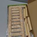 Bamboo Baby Bottle Drying Rack, Space Saving Countertop Bottle Holder Portable Dryer Rack Organizer for Baby Bottles, Cups, Pacifiers and Accessories, Birthday Box for Women Mother Mom