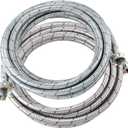 15 FT Washing Machine Hose,Long Washer Water Supply Hoses Hot And Cold Connection(2Packs),Washer Machine Hose Universal Fit for All Standard Wash Machines-by MIFLUS
