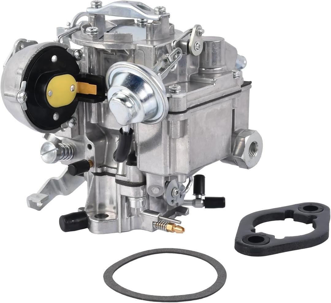 1 Barrel Carburetor Electric Choke, Fit for GMC Chevy 4.1L 250 Cu & 4.8L 292 Cu L6 Engines, Part# 7043014 7043017 7047314
