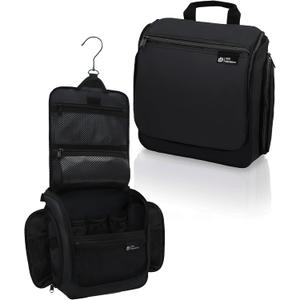 D&D Wanderlust D&D Hanging Travel Toiletry Bag for Men and Women Cosmetics, Makeup and Toiletries Organizer Kit with 10 Compartments