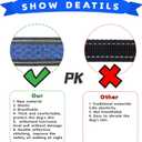 Dog Harness, No Pull, Reflective, Adjustable, Stops Pets from Pulling and Choking, Large, Blue, XL