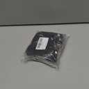 10 Pack Vertical Id Card Holder with Black Lanyard - Waterproof Resealable Zip Name Tag Badge Holders for Id Cards and Tags