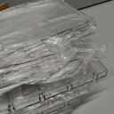 SPACEKEEPER Adjustable Shelf Divider for Closet, 2 Pack Clear Purse Organizers for Closet Acrylic Handbag Separators Storage Organizer Bookshelf Separator Dividers in Bedroom, Office