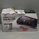 95kpa Vacuum Sealer Machine,Commercial Full Automatic Food Sealer,Powerful Sealing System with Double Heat Seal,Built-in Cutter&Bags Storage,1 Bag Rolls and 10 pcs Pre-cut Bags