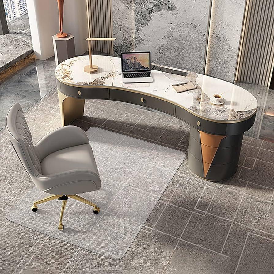 Naturehydro Clear Office Chair Mat for Carpet 45"x53"x0.09