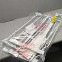 Carlson Extra Wide Walk Through Pet Gate with Small Pet Door, Includes 4-Inch Extension Kit, Pressure Mount Kit and Wall Mount Kit, White