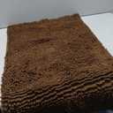 Muddy Mat Shown on TV  Super Absorbent Microfiber Dog Door Mat for Muddy Paws, Non-Slip Washable Pet Rug, Quick Dry Chenille Entryway Carpet, Machine Washable Indoor Outdoor mat, Brown 30"x19"