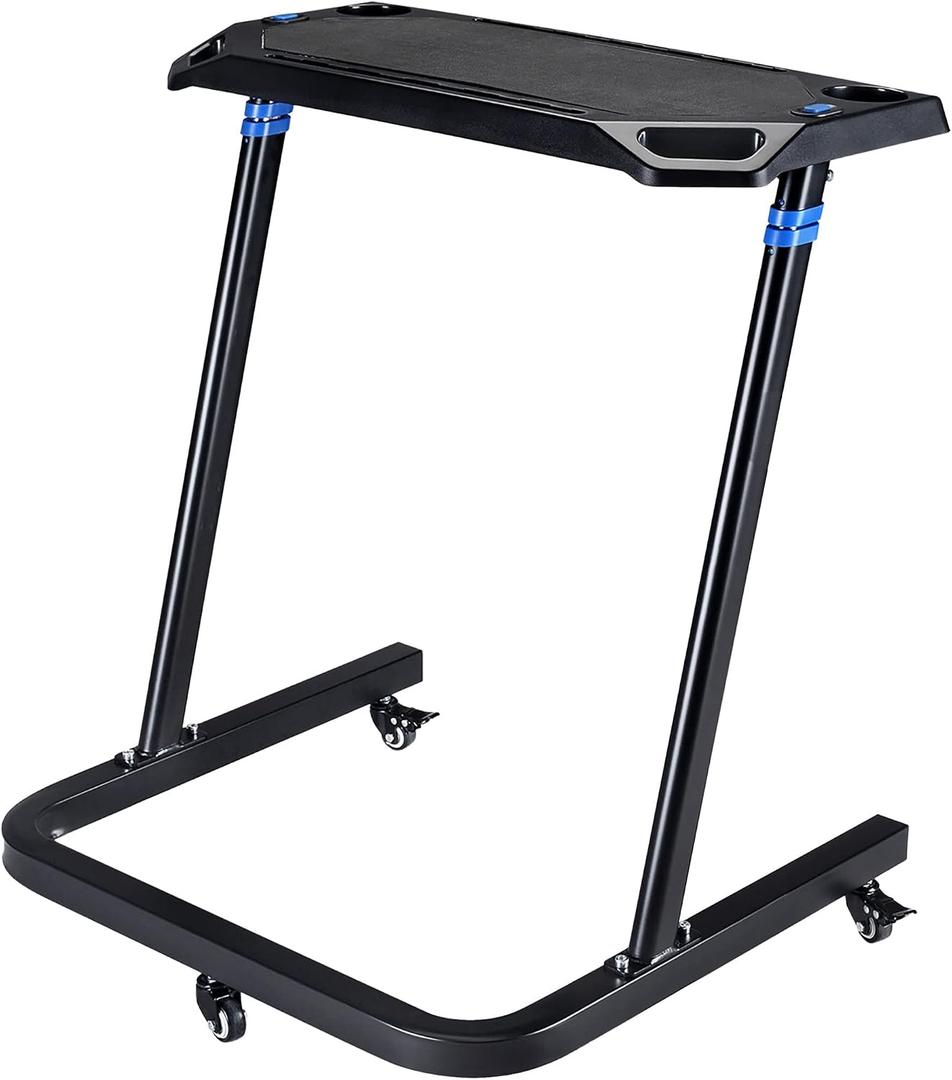 RAD Cycle Products Adjustable Bike Trainer Fitness Desk Portable Workstation Standing Desk, 27.75 x 25 x 47 inches