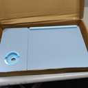 Laptop Desk for Bed Couch,Lap Desk for Laptop,Portable Laptop Stand for Desk,Small Adjustable Laptop Desk,Foldable Bed Table for Laptops and Writing, Bed Tray Table with Cup Holder(Blue)