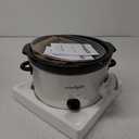 Crock-Pot 7 Quart Oval Manual Slow Cooker, Stainless Steel (SCV700-S-BR), Versatile Cookware for Large Families or Entertaining