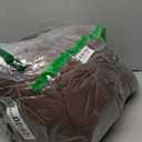 Women's Hooded Long Puffer Coat Winter Warm Full Zip Lightweight Quilted Jacket with Pockets (Large, Brown)