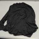 Laughido Women's Mock Neck Long Sleeve Slim Fit T-Shirt Casual Basic Crop Tops 2025 Fall Clothes (Dark Blue, Medium)