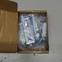 Bifold Door Hardware Repair Kit, 2 Set Bi-fold Sliding Closet Doors Replacement Parts with Top & Bottom Brackets, Pivots & Guides Wheel, Closet Door Hardware Kit for Folding Pocket & Accordion