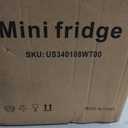 Kikihouse 16L/20L Skincare Fridge with LED Mirror, Small Fridge for Makeup