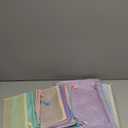 BAYTORY 24Pcs Mesh Zipper Pouch File Bags, Waterproof Clear File Pouch, Assorted Color File Pockets, Large Capacity Plastic Document Jackets, Organizing for Travel School Office and Home (Colorful)