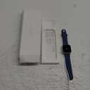 Apple Watch Series 10 [GPS 42mm case] Smartwatch with Silver Aluminum Case with Denim Sport Band - S/M. Fitness Tracker, ECG App, Always-On Retina Display,Activation Locked, Water Resistant