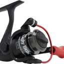 Ugly Stik Ugly Tuff Spinning Spinning Reel, Size 25, 5 Stainless Steel Ball Bearing System, Oil Felt Front Drag Drag, Max of 16.5lb I 7.5kg, Black