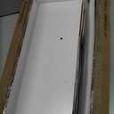 AMADA HOMEFURNISHING 35.4" L Floating Shelves, Wall Shelves Set of 3 for Bathroom/Living Room/Bedroom/Kitchen, White Floating Shelves for Wall Decor with Invisible Brackets - AMFS45W