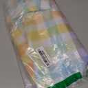 Joyfol Day Spring Easter Checkered Tablecloth, Waterproof Colorful Buffalo Plaid Table Cloths, Washable Square Table Cover for Kitchen Party Dinner Tabletop Decoration (54 X 54 Inch)