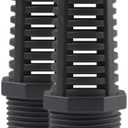 TOMEX 1 Inch Threaded Suction/Overflow Strainer, Screen Strainer 1 Inch (2 Pack)