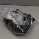 AFUN Chef Aprons for Women Men with Oversized Pockets, 12-Ounce Cotton Canvas Cross Back Water Repellent Apron (Black)