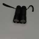 COSOOS 2 Pack UV Flashlight, 12 LED Handheld Blacklight Flashlight 395nm Mini Light Torch Detector for Dog Pet Urine Stains, Bed Bugs and Scorpions. (Batteries not Included)