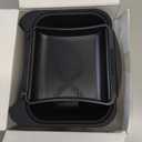for Tesla Rear Trash Can Model Y Juniper Accessories 2025 2026 Center Console Organizer with Anti-Slip Lid Cover Model Y Floor Storage Box Garbage Bin Silicone Backseat Storage Box Black