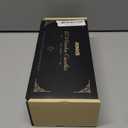 RONXS LED Window Candles With Timer, Flickering Flameless Taper Candles With Remote, Battery Operated, Indoor Christmas Decorations (6 Pcs Gold)