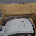 Ayleid Retractable Garden Hose Reel,1/2 in x 100 ft Wall Mounted Hose Reel, with 9- Function Sprayer Nozzle, Any Length Lock/Slow Return System/Wall Mounted/180Swivel Bracket (Gray)