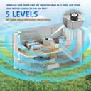 Plkm Wireless Dog Fence 2026 Newest Pet Electric Intelligent Containment System, Transmitter AI Smart Alarm Dog Out of Range Reminder, 360 Strong Signal Coverage, Display Receiver Battery Level