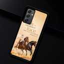 Compatible with Samsung Galaxy A54 5G Case,Christian Positive Quotation Horse Slim Soft Shockproof for Women Girls Boys Man Protective Cover Case for Samsung Galaxy A54 5G