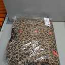 Amazon Essentials Girls and Toddlers' Long Heavyweight Hooded Puffer Jacket (Medium, Camel Cheetah Print)