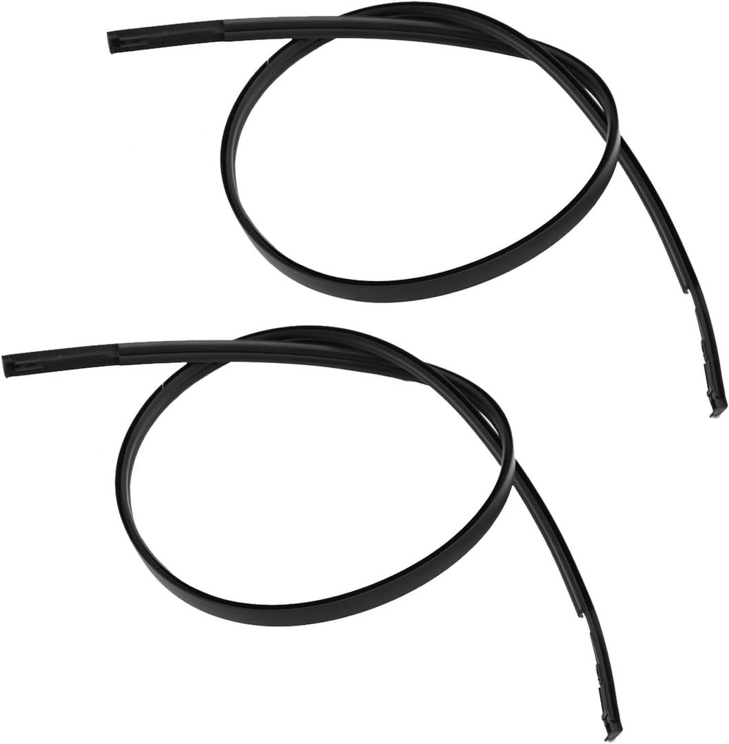 75551-52160 75552-52140 2PCS Roof Drip Trim Molding Kit Left and Right Compatible with Yaris Sedan ONLY 2007-2011