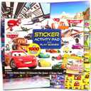 Disney Cars Stickers and Activity Book Bundle (Over 1000 Stickers, 12 Play Scenes and More)