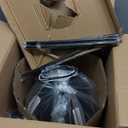 Black Dome Pendant Light 3 Light Socket Large Pendant Light Fixture with Adjustable Pendant Rod 12in Black Gold Pendant Lighting for Kitchen Island Dining Room Kitchen Sink, E26