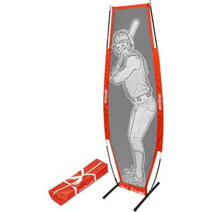 GoSports Baseball & Softball Xtraman Dummy Batter Pitching Training Mannequin - Practice Pitching Aid for Improved Accuracy and Safety